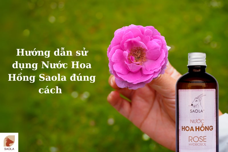 cách sử dụng nước hoa hồng