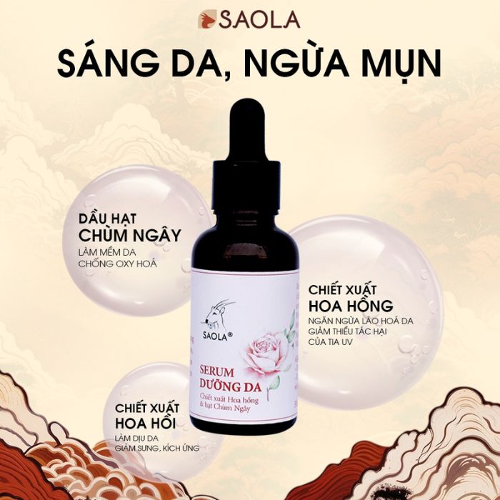 Serum Dưỡng Da SaoLa - Bí Quyết Cho Làn Da Trẻ Trung và Rạng Rỡ Từ Tinh Chất Thiên Nhiên